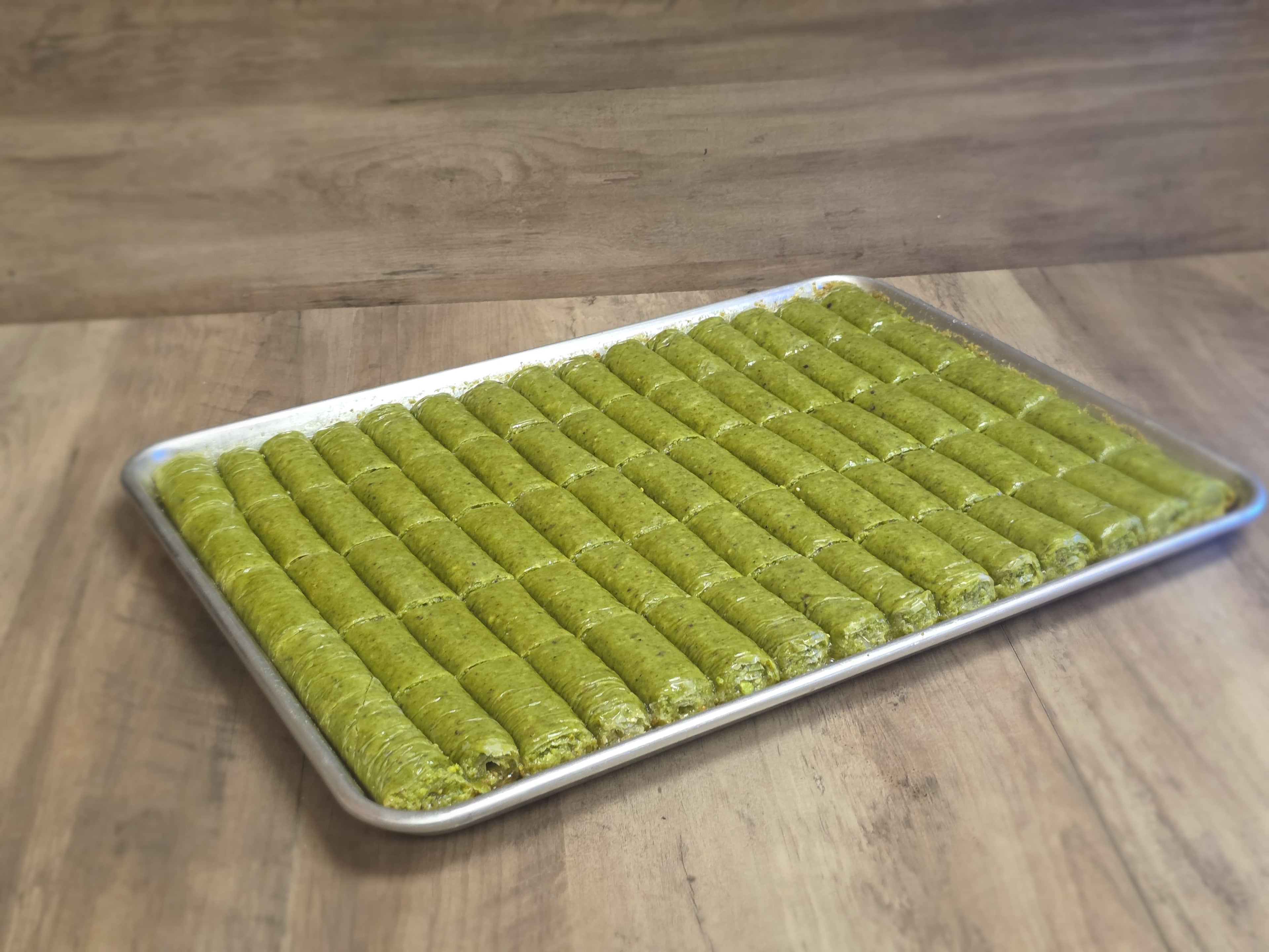 Turkish Rolled Pistachio Baklava