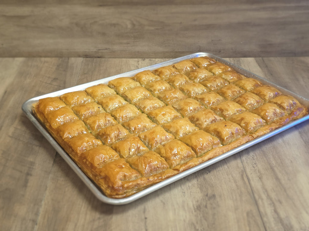Pistachio Baklava Squares
