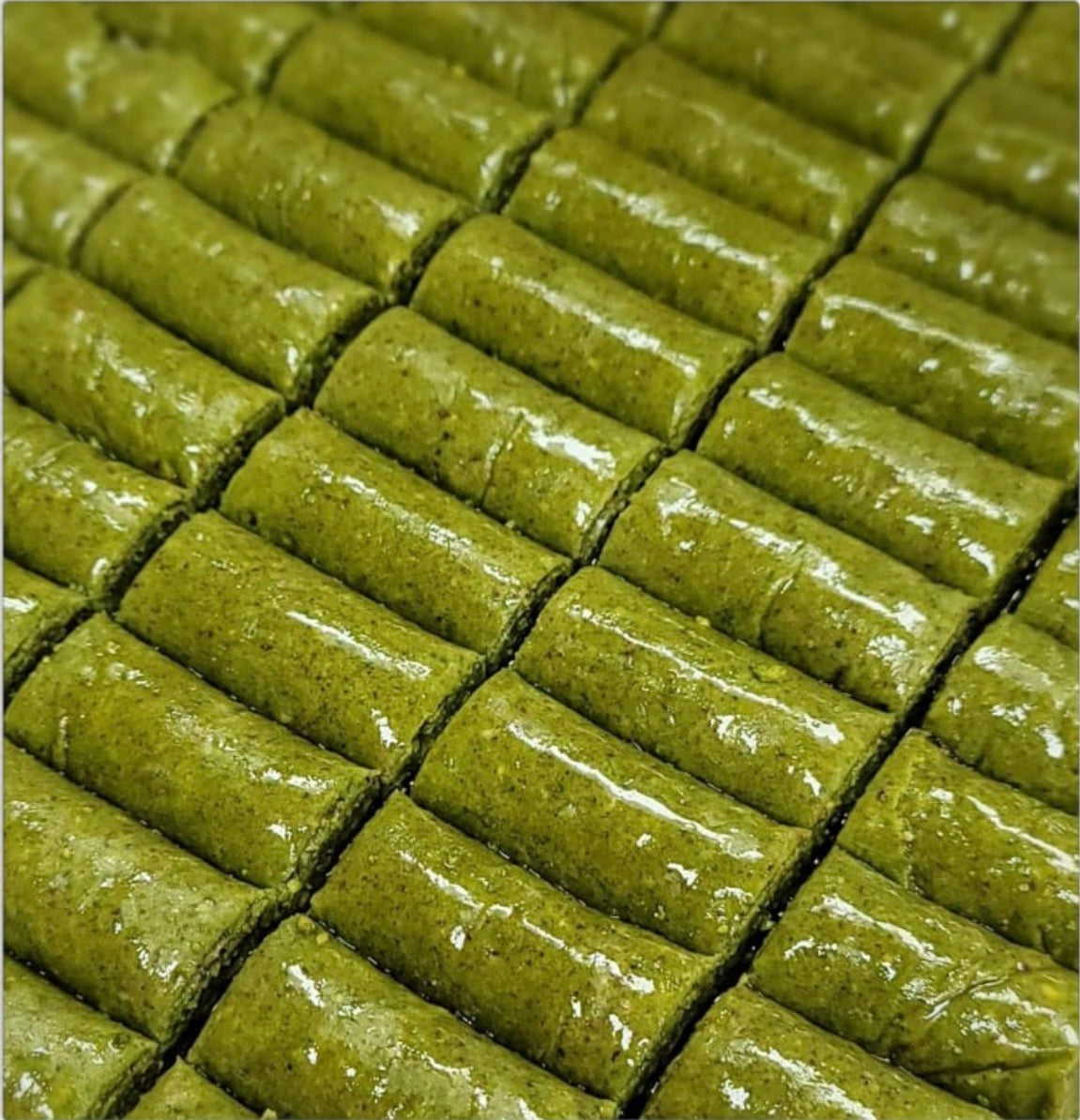 Turkish Rolled Pistachio Baklava