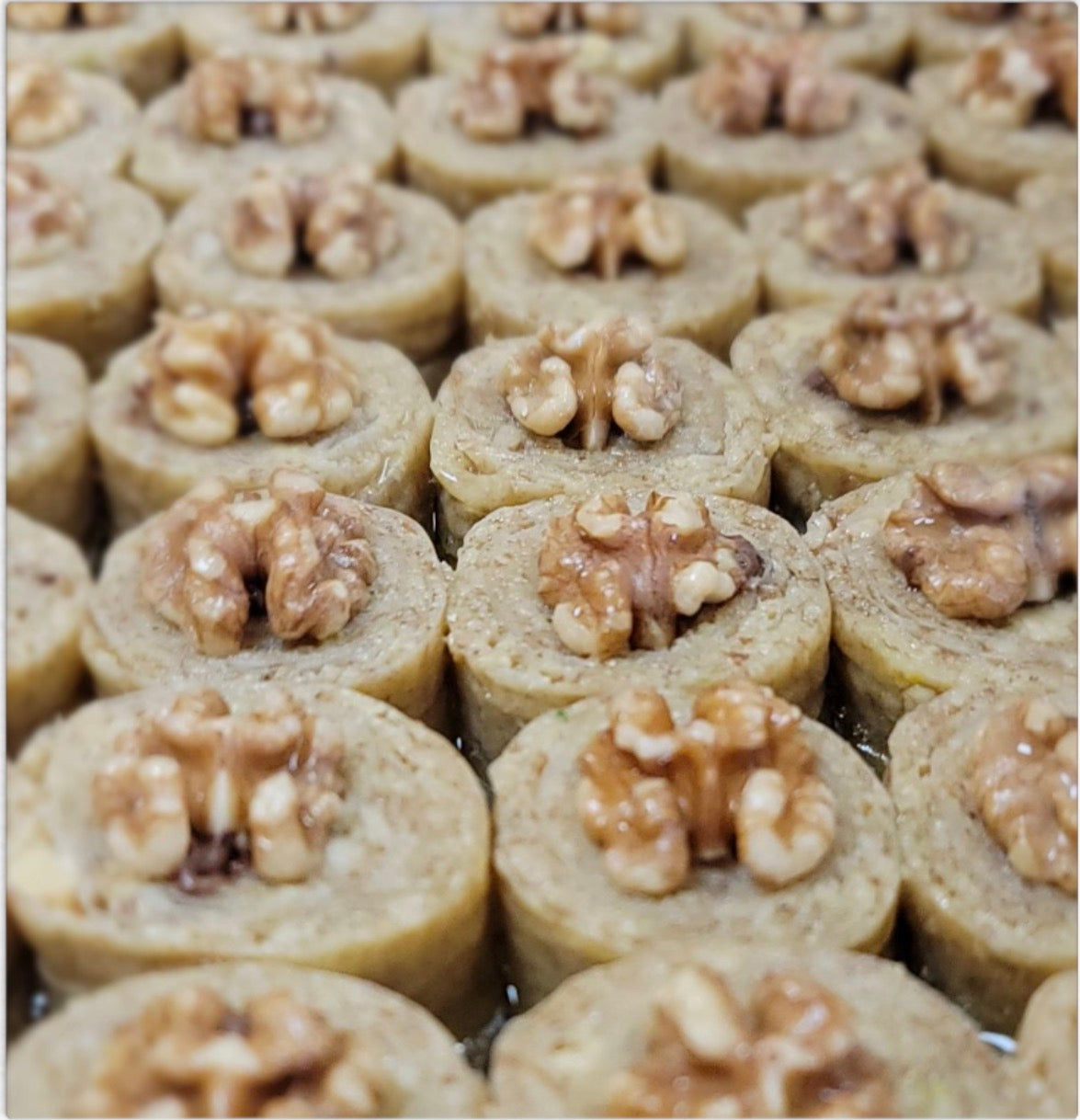 Walnut Sushi Baklava